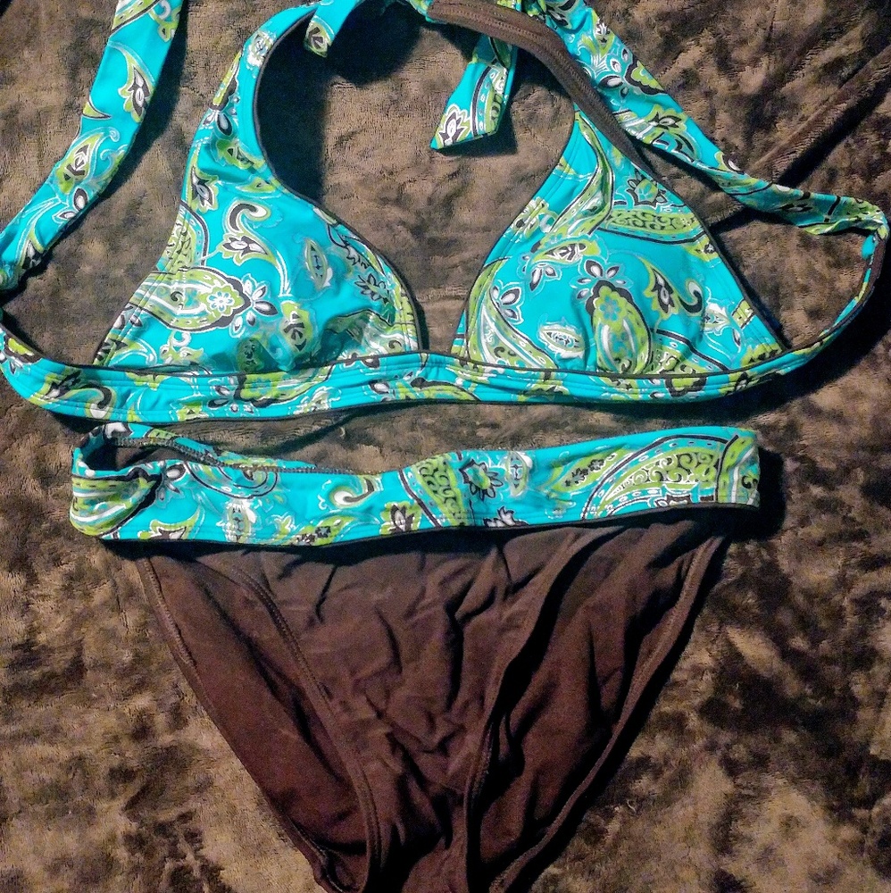 Paisley print bikini